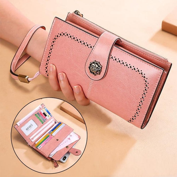 Anti Magnetic Rfid Wallet For Women