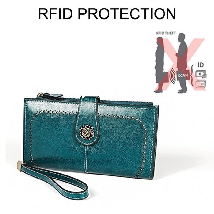 Anti Magnetic Rfid Wallet For Women