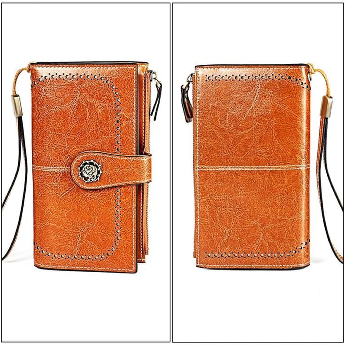 Anti Magnetic Rfid Wallet For Women