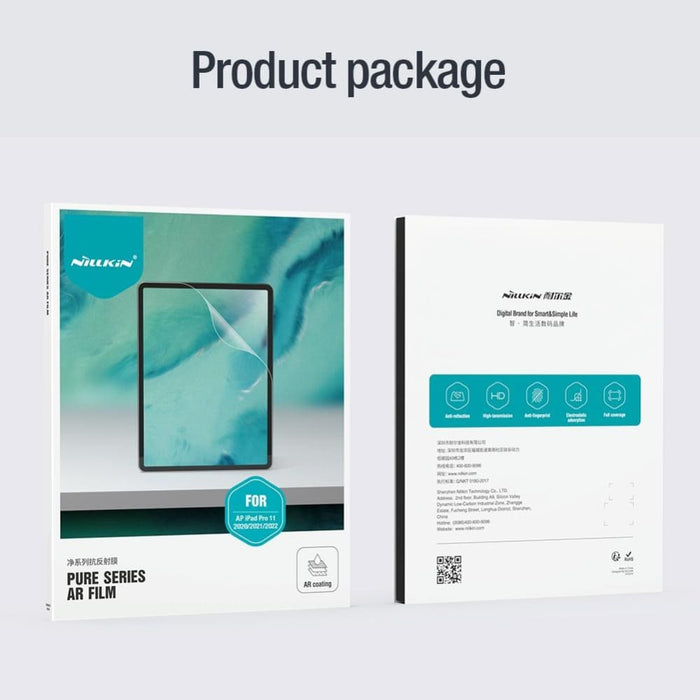 Anti Reflection Tempered Film For Ipad Pro 11 Inch