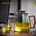 Anti Scalding Walnut Teapot Set with Filter