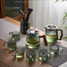 Anti Scalding Walnut Teapot Set with Filter