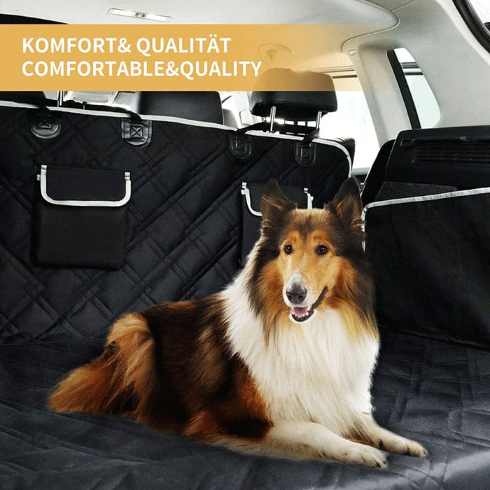 Anti-scratch Nonslip Waterproof Pet Cargo Liner Mat with 2