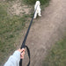 Anti-skid Rubber and Nylon Hand-held Design Dog Leash