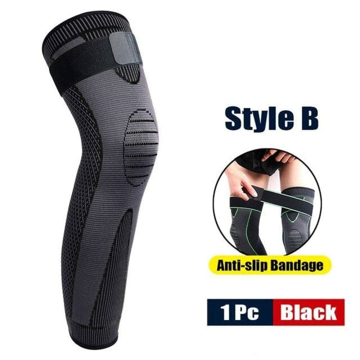 Anti-slip Full Length Knee Protector Leg Sleeves