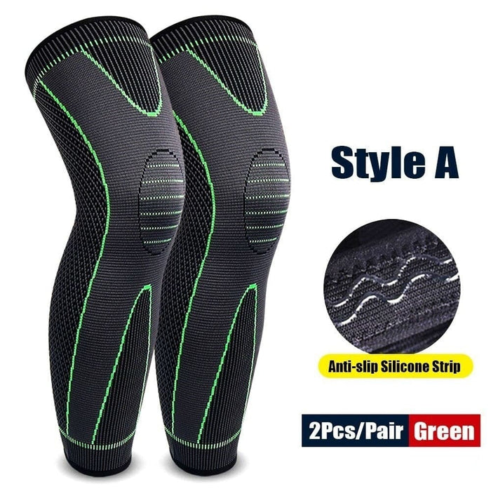 Anti-slip Full Length Knee Protector Leg Sleeves