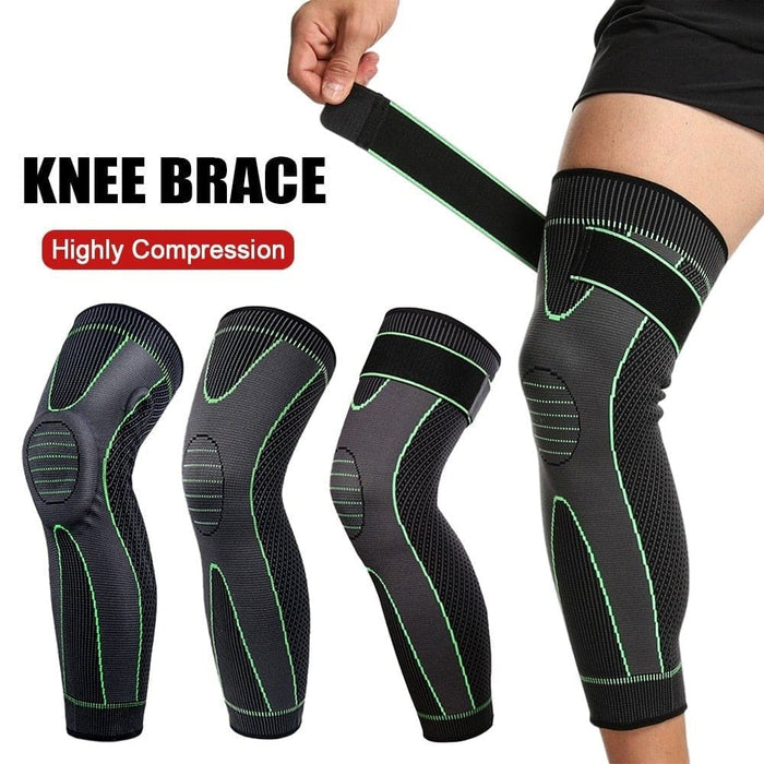 Anti-slip Full Length Knee Protector Leg Sleeves
