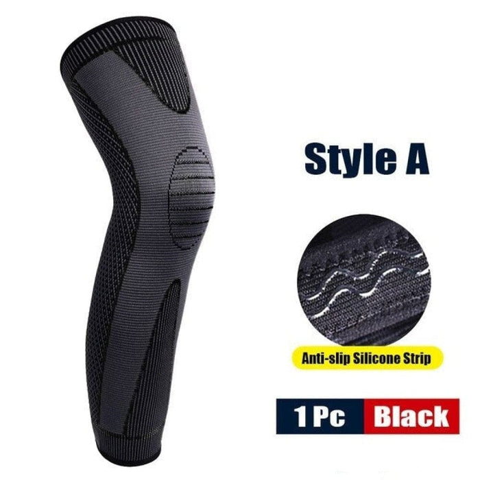 Anti-slip Full Length Knee Protector Leg Sleeves