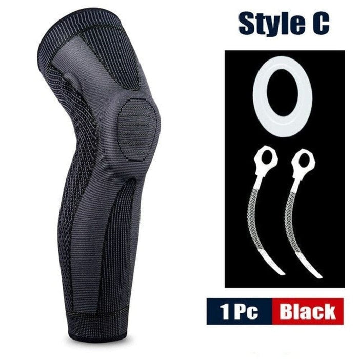 Anti-slip Full Length Knee Protector Leg Sleeves