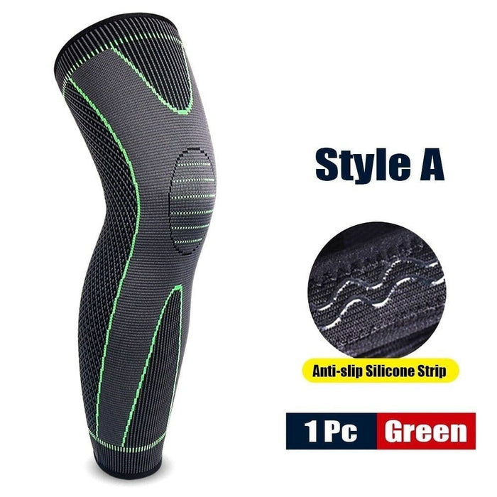 Anti-slip Full Length Knee Protector Leg Sleeves