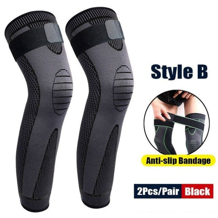 Anti-slip Full Length Knee Protector Leg Sleeves