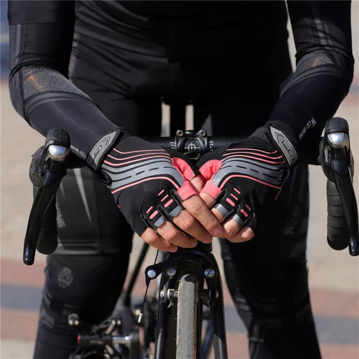 3d Pad Anti Slip Half Finger Breathable Cycling Gloves