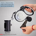 Anti-slip Handle Flashlight no Tangle Poop Bag Dispenser