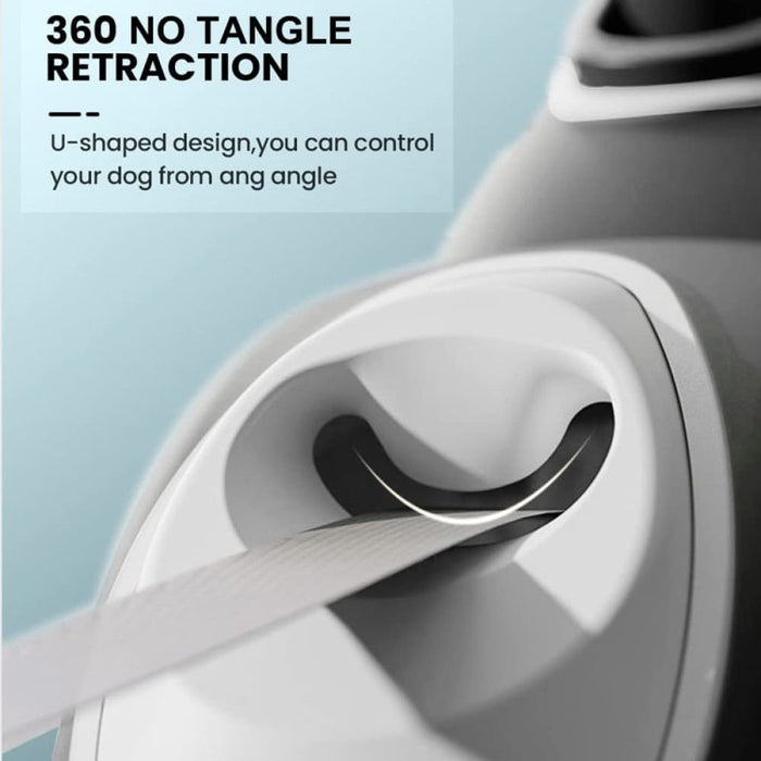 Anti-slip Handle Flashlight no Tangle Poop Bag Dispenser