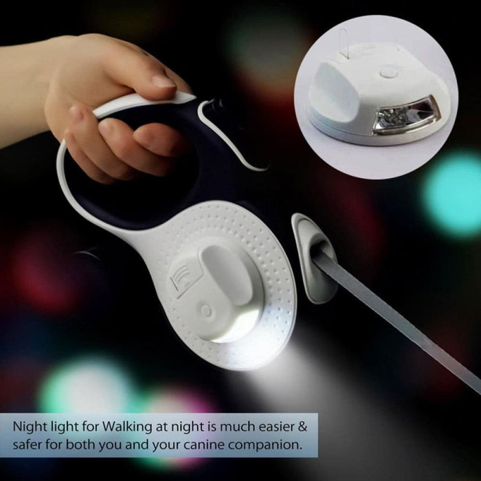 Anti-slip Handle Flashlight no Tangle Poop Bag Dispenser