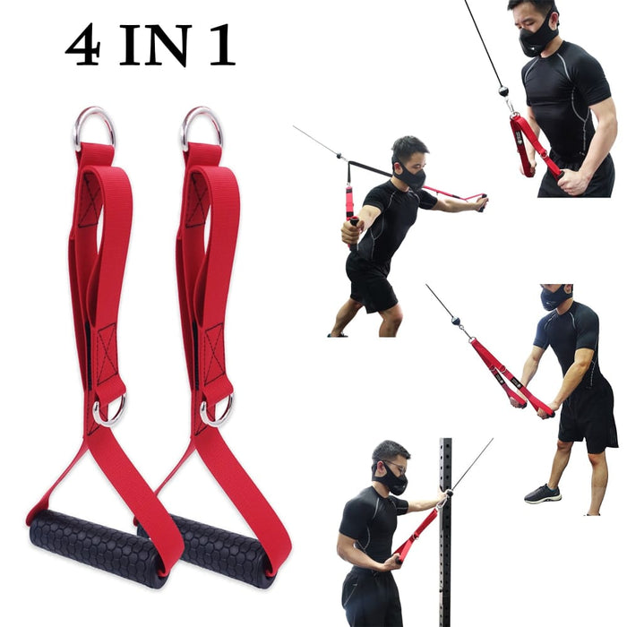 Anti-slip with D-ring Gym Resistance Bands