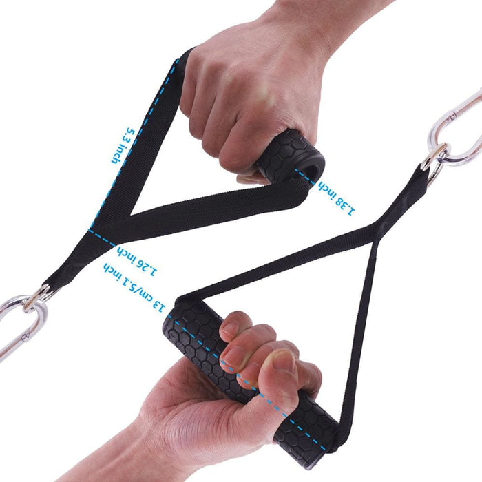 Anti-slip with D-ring Gym Resistance Bands