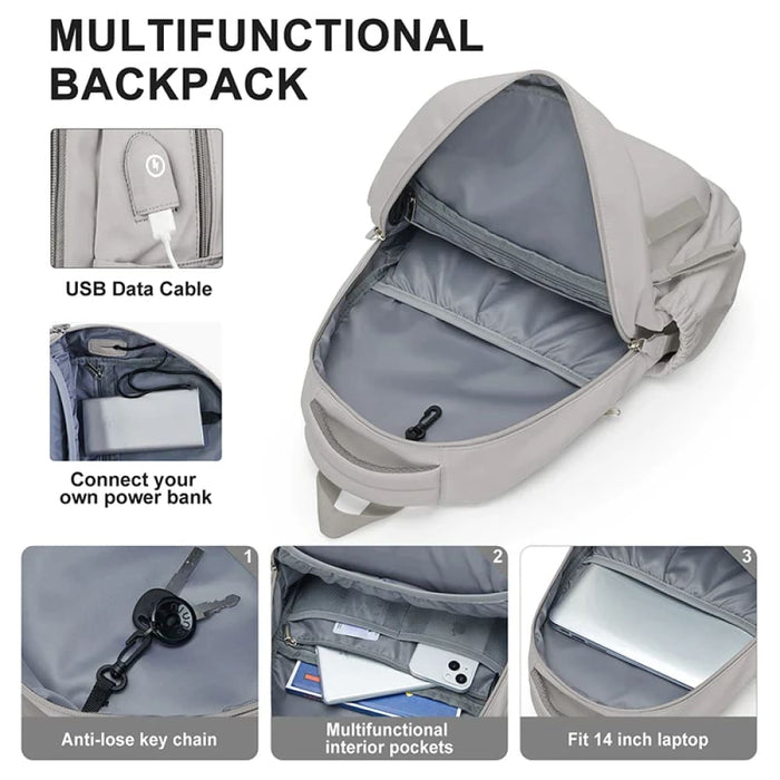 Anti Theft 14 Inch Laptop Backpack