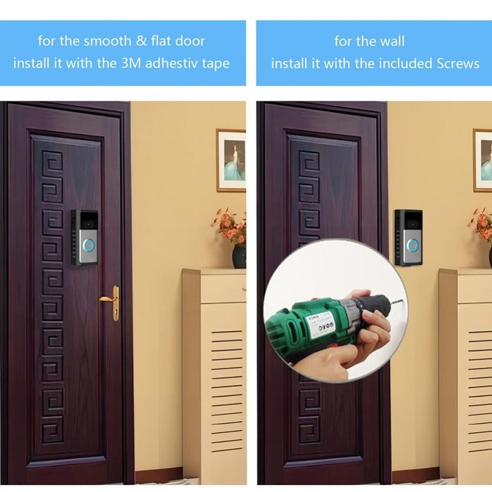 Anti - theft Video Doorbell Door Mount Wall Holder For Ring