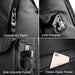 Anti Theft Waterproof Laptop Backpack 15.6 Inch Daily Work