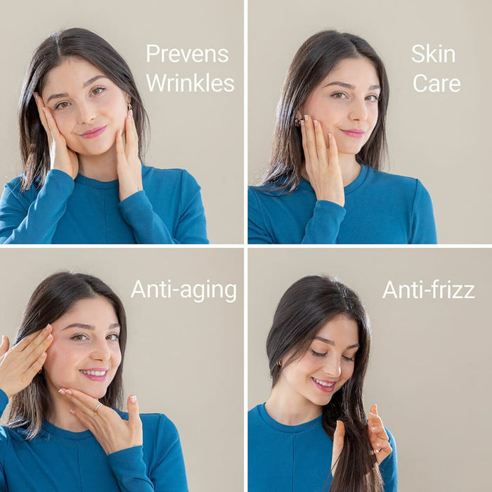 Anti-wrinkle Neck Pillow with Satin Cover Youthlow