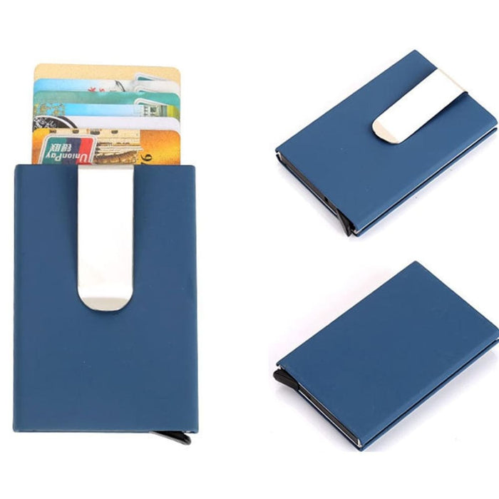 Antimagnetic Frosted Credit Card Holder Wallet 10 6.6cm