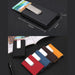 Antimagnetic Frosted Credit Card Holder Wallet 10 6.6cm