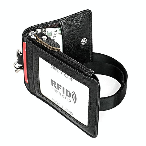 Antimagnetic Rfid Leather Card Holder