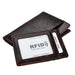 Antimagnetic Rfid Mens Leather Wallet With Detachable Card
