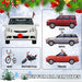 Car Antlers And Nose Decoration Set Xmas Jingle Bells