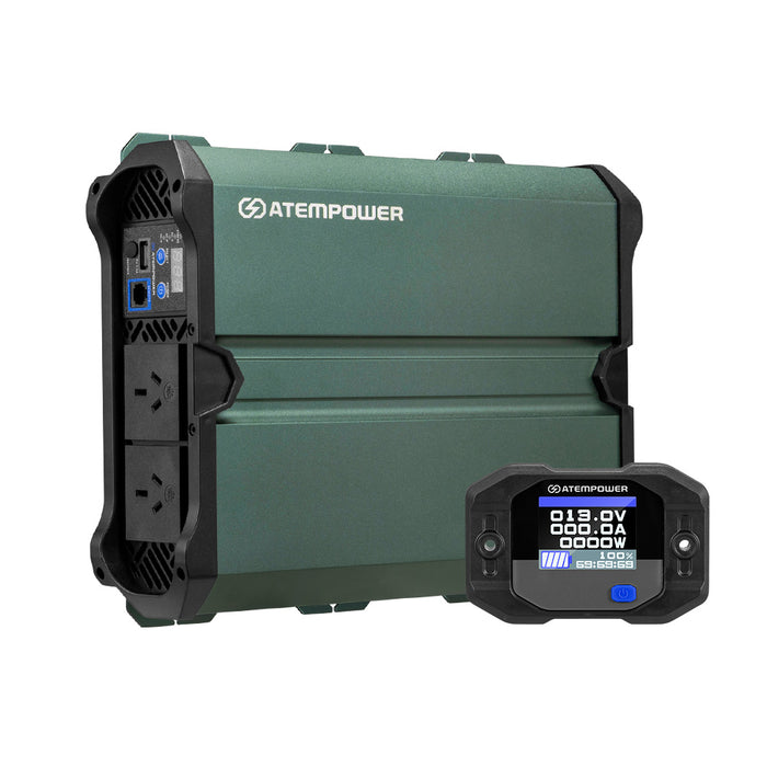 2000W / 4000W Pure Sine Wave Inverter 12V To 240V Remote Control Boat