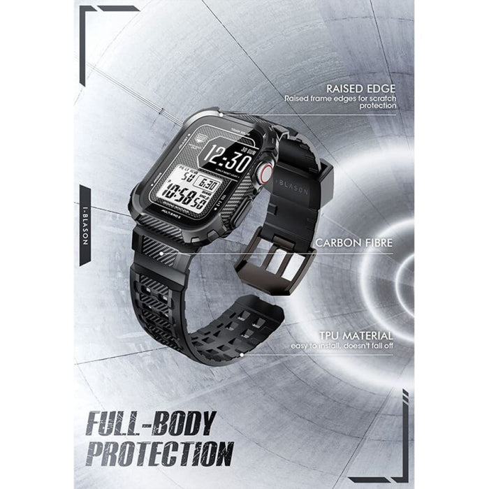 For Apple Watch 8/7 Case 45mm Armorbox Rugged Durable Band