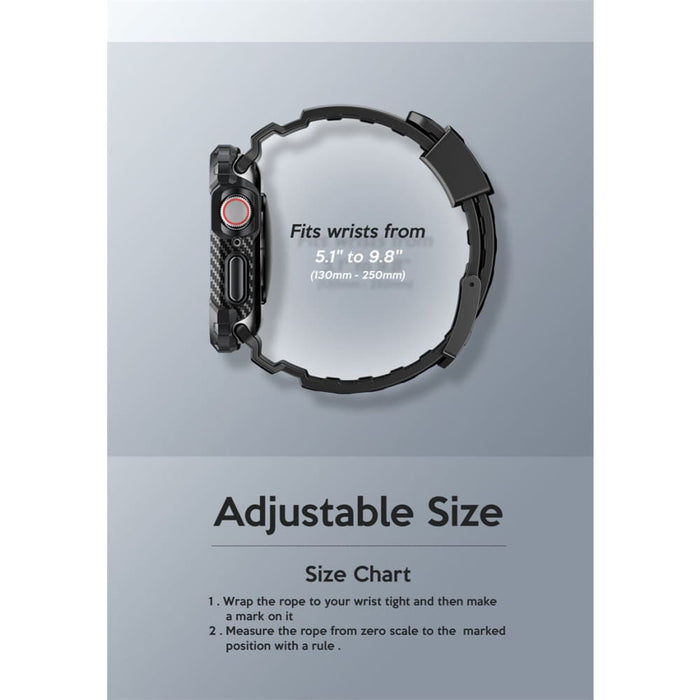 For Apple Watch 8/7 Case 45mm Armorbox Rugged Durable Band