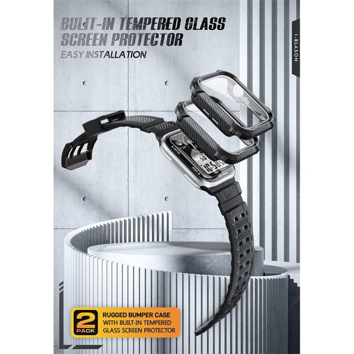 For Apple Watch 8/7 Case 45mm Armorbox Rugged Durable Band