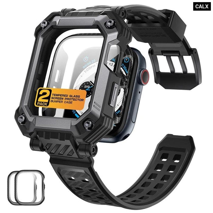 For Apple Watch 8/7/6/5/4/se Case 45/44mm Pro Rugged