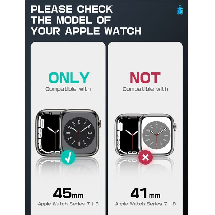 For Apple Watch 8/7/6/5/4/se Case 45/44mm Pro Rugged