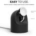 Apple Watch Charger Stand Silicone Dock for Series 9 2 Se 4