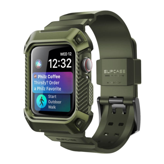 Apple Watch Series 4 Ub Pro Wristband Case 44mm - dark Green