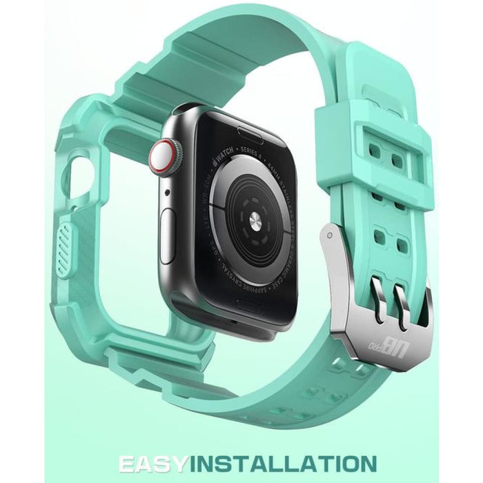 Apple Watch Series 4 Ub Pro Wristband Case 44mm- Mint Green