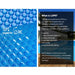 Aquabuddy 8m x 4.2m Solar Swimming Pool Cover 400 Micron
