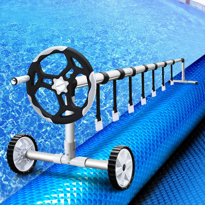 Aquabuddy Solar Swimming Pool Cover Blanket Roller Wheel