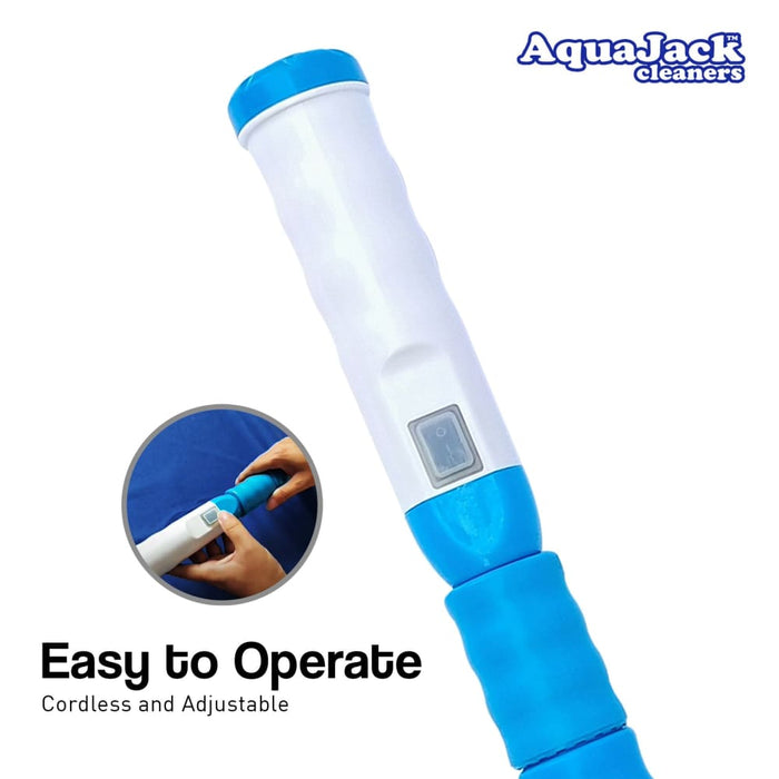 Aquajack 127 Portable Rechargeable Spa and Pool Vacuum