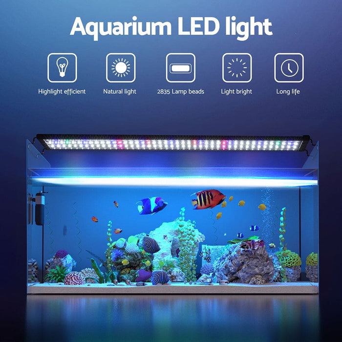 Aquarium Light Full Spectrum 90cm Aqua Plant Fish Tank Lamp
