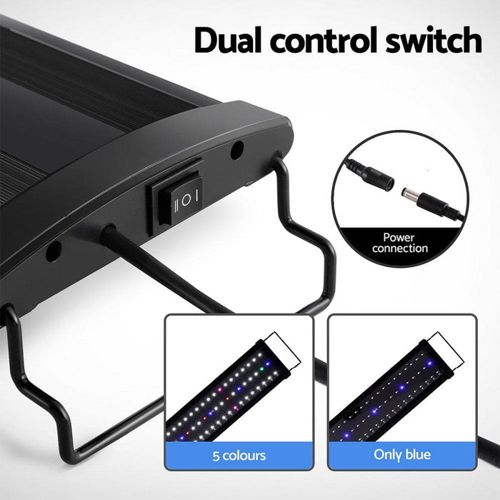 Aquarium Light Full Spectrum 90cm Aqua Plant Fish Tank Lamp