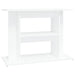 Aquarium Stand White 80x35x60 Cm Engineered Wood Nttpip