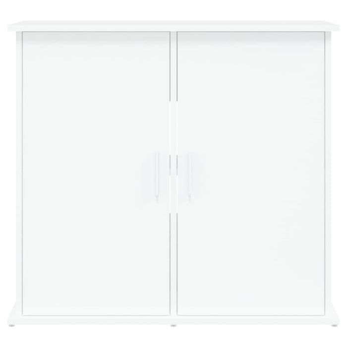 Aquarium Stand White 81x36x73 Cm Engineered Wood Nttlxt