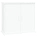 Aquarium Stand White 81x36x73 Cm Engineered Wood Nttlxt