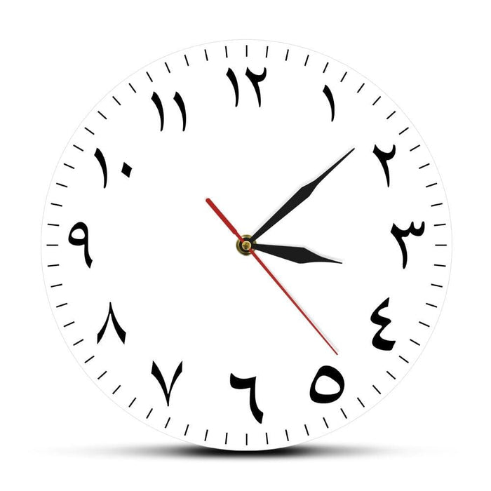 Arabic Numerals Silent Non - ticking Wall Clock Iranian