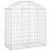 Arched Gabion Basket 100x50x100/120 Cm Galvanised Iron