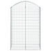 Arched Gabion Basket 100x50x140/160 Cm Galvanised Iron